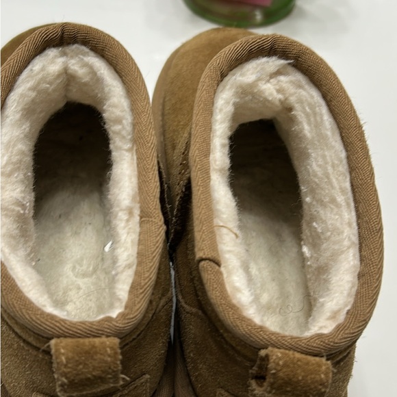 UGG CLASSIC ULTRA MINI PLATFORM CHESTNUT SIZE 5 US BOOTS 1135092 (100% AUTHENTIC - Picture 7 of 12